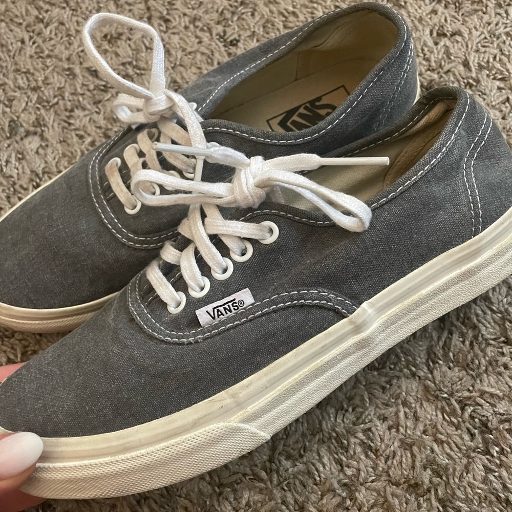 Gray vans size 6.5